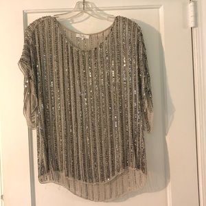 Beaded Parker blouse